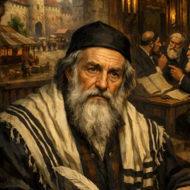 Illustration: Rabbi Shemaria of Speyer