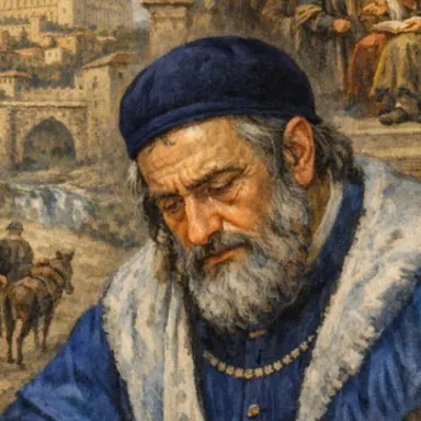 Illustration: Rabbi Yehuda ben HaRosh