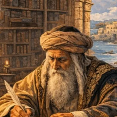 Illustration: Rabbi Aharon HaKohen of Lunel