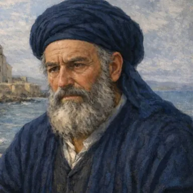 איור: הריא״ז (רבי ישעיה בן אליהו דטראני)