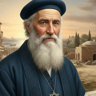 איור: הרמב"ן (רבי משה בן נחמן)