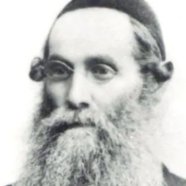 Picture: The Aderet (Rabbi Eliyahu David Rabinowitz-Teomim)
