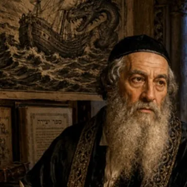 איור: רבי אביעד שר שלום באזילה