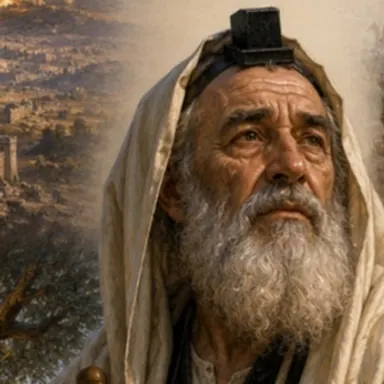 Illustration: Rabban Yochanan ben Zakkai