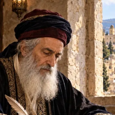 Illustration: Rabbi Moshe of Trani (the Mabit)