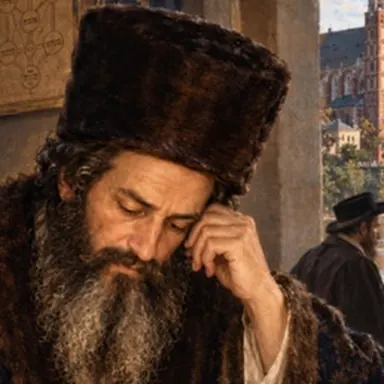 Illustration: Rabbi Natan Nata Shapira (the Megaleh Amukot)