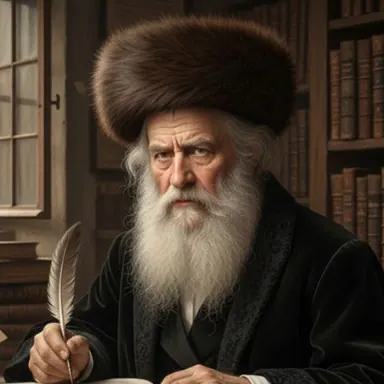 איור: ר׳ אריה־לייב גינצבורג